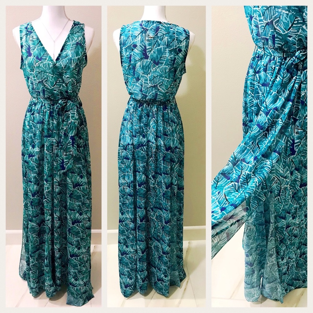 LAST 1!!✨HP✨Emerald green floor length maxi - Picture 5 of 8